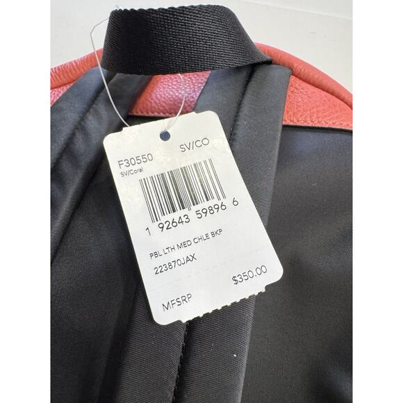 Coach F30550 Medium Charlie Backpack In Pink Coral NWT $350 - Picture 6 of 6